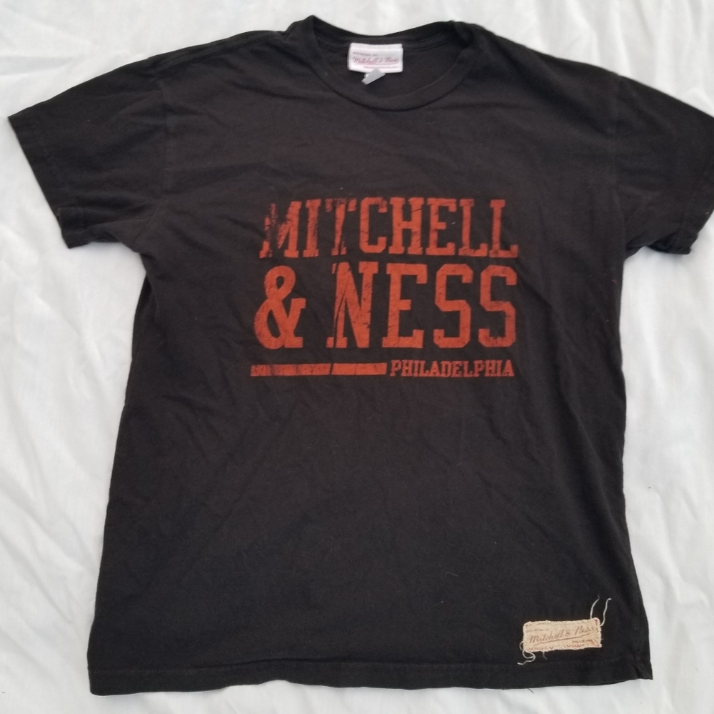Mitchell & Ness Black Orange Shirt Bengals Flyers